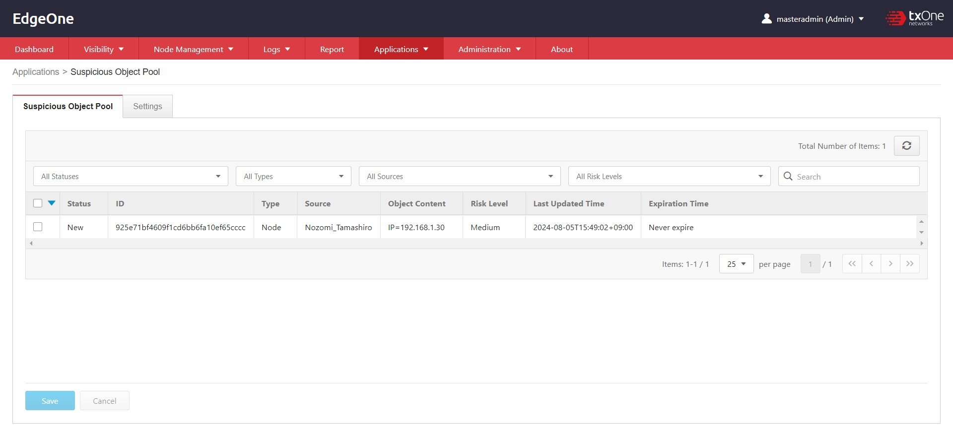 Nozomi Guardianで検知した通信をTXOne EdgeIPSで遮断してみた